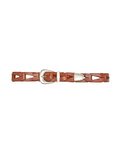 8 by YOOX Regular belt Brown 100% Bovine leather