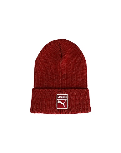 PUMA x VOGUE Hat PUMA x VOGUE High Top Beanie Rust 100% Acrylic
