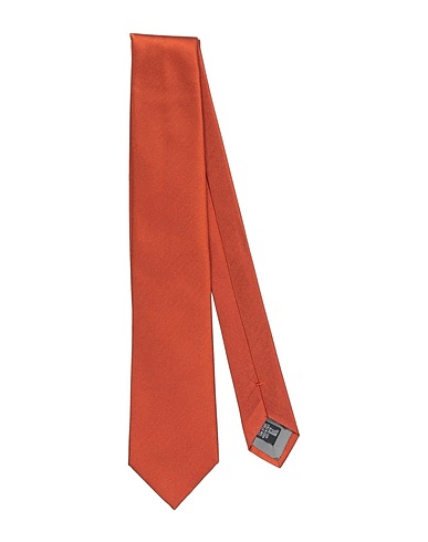 EMPORIO ARMANI Ties and bow ties Brown 100% Silk
