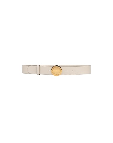 STELLA McCARTNEY Belts Ivory Textile fibers