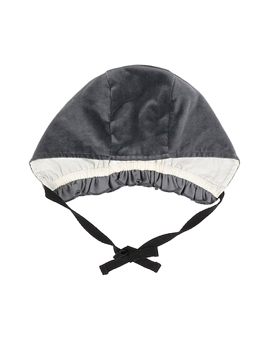 LITTLE CREATIVE FACTORY Hat Charcoal 100% Cotton, Polyester