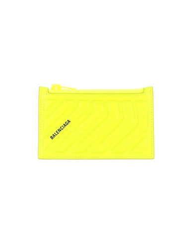 BALENCIAGA Wallet Yellow Soft Leather
