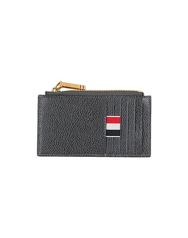 THOM BROWNE Document holder Lead Soft Leather