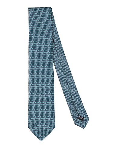 DUNHILL Ties and bow ties Green 100% Silk
