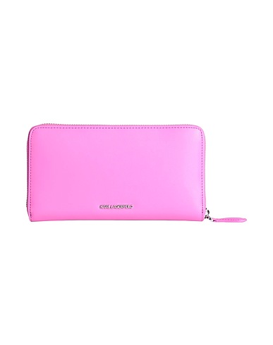 KARL LAGERFELD Billetera K/IKONIK 2.0 LEATHER CONT WLLT
 Malva 100% Piel de bovino