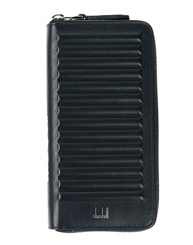 DUNHILL Wallet Black Soft Leather