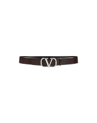 VALENTINO GARAVANI Leather belt Dark brown Soft Leather