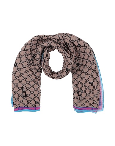OFF-WHITE™ Scarves and foulards Light brown 100% Polyester