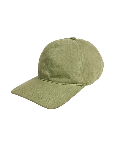 JIL SANDER Hat Military green 62% Cotton, 38% Linen