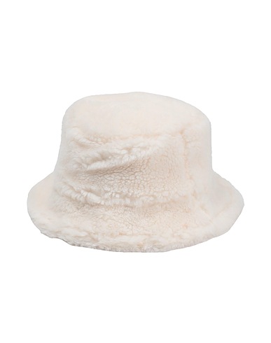STAND STUDIO Hat White 60% Polyester, 20% Wool, 20% Acrylic