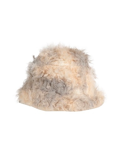 McQ Alexander McQueen Mützen & Hüte Elfenbein 50% Modacryl, 40% Acrylharz, 10% Wolle