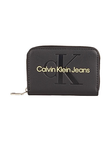 CALVIN KLEIN JEANS Wallet Black 100% Polyurethane