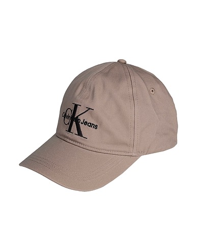 CALVIN KLEIN JEANS Hat Taupe 100% Organic cotton