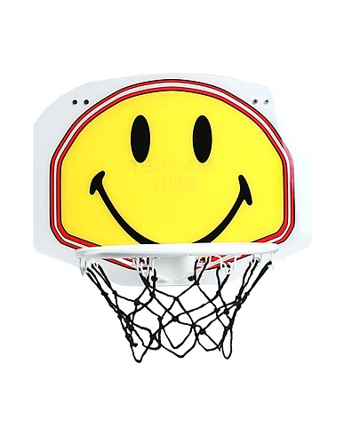 MARKET Sportliche Accessoires SMILEY MINI BASKETBALL HOOP
 Weiß Metall, Polyester