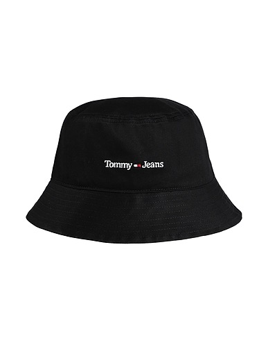 TOMMY JEANS Cappello Nero 100% Cotone