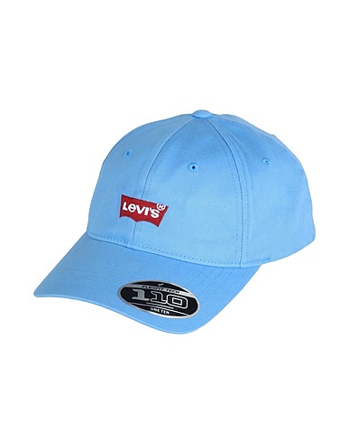 LEVI'S Hat Light blue 97% Cotton, 3% Elastane