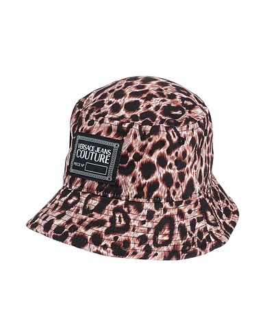 VERSACE JEANS COUTURE Hat Brown 100% Cotton