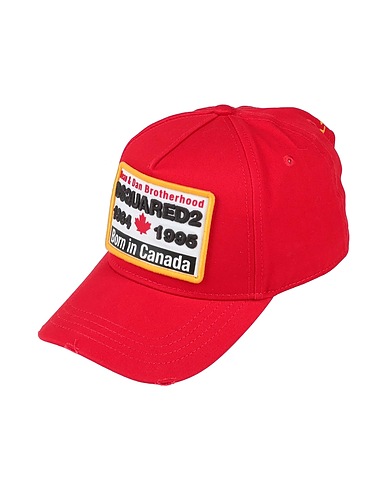 DSQUARED2 Cappello Rosso 100% Cotone