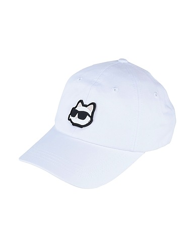 KARL LAGERFELD Mützen & Hüte K/IKONIK 2.0 CHOUPETTE CAP
 Weiß 50% Recycelte Baumwolle, 50% Baumwolle