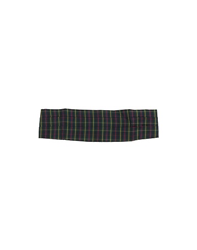 HARDY CROBB'S Fabric belt Midnight blue 100% Silk
