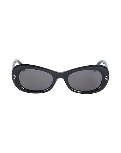 McQ Alexander McQueen Sonnenbrille MQ0383S Schwarz Recyceltes Acetat