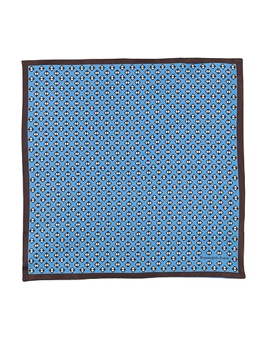 ZEGNA Scarves and foulards Blue 100% Silk