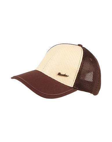 BORSALINO Mützen & Hüte Dunkelbraun 50% Polyester, 30% Baumwolle, 20% Papier