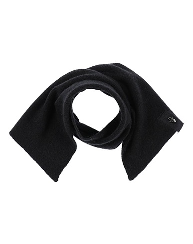 CAVALLI CLASS Scarves and foulards Black 35% Mohair wool, 35% Wool, 27% Polyamide, 3% Elastane