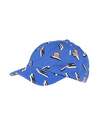 MOSCHINO KID Mützen & Hüte Blau 95% Baumwolle, 5% Elastan