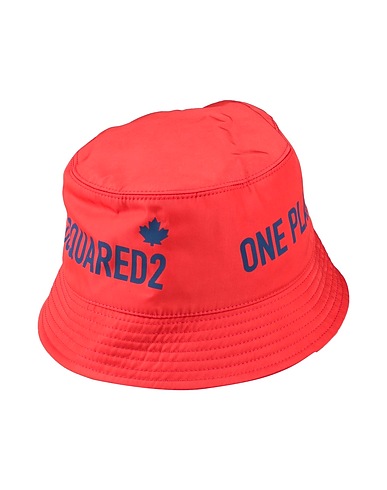 DSQUARED2 Hat Tomato red 100% Polyamide