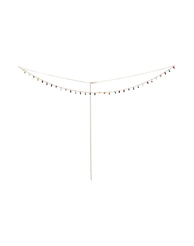 8 by YOOX Cinture EMBELLISHED CHAIN WAIST BELT
 Oro 40% Ferro, 30% Plastica, 30% Rame