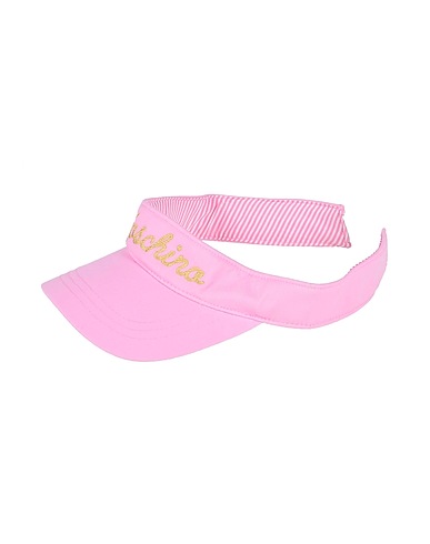 MOSCHINO TEEN Hat Pink 100% Cotton, Polyester