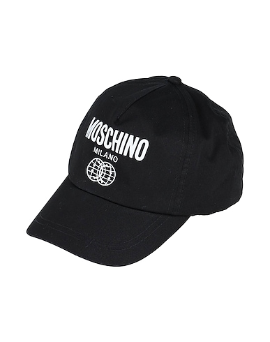 MOSCHINO TEEN Hat Black 100% Cotton