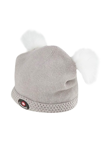 CANADIENS Cappello Grigio chiaro 45% Viscosa, 25% Poliammide, 25% Lana Merino, 5% Cachemire, Fibre tessili