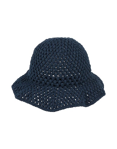 CHLOÉ Hat Navy blue 100% Cotton