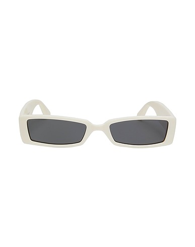 8 by YOOX Occhiali da sole Bianco 100% Nylon riciclato