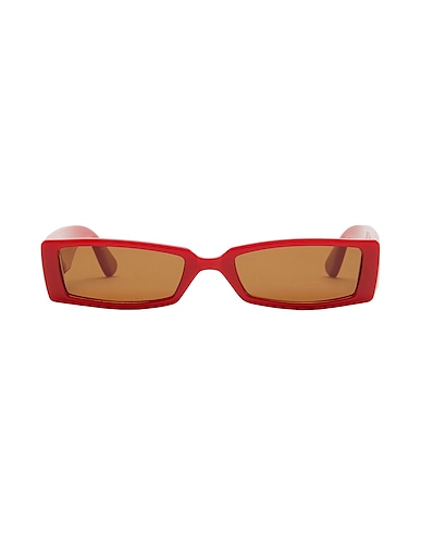 8 by YOOX Occhiali da sole Rosso 100% Nylon riciclato