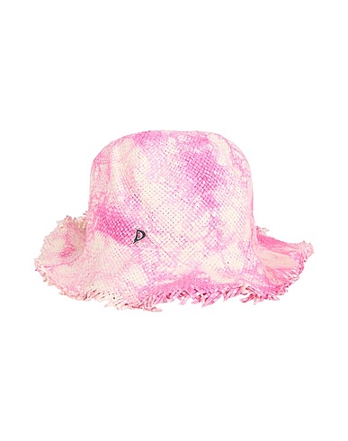 DONDUP Hat Fuchsia 100% Paper Yarn