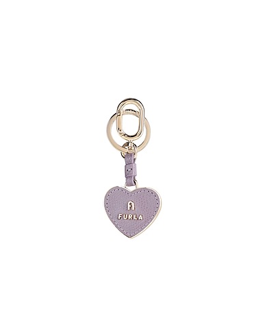 FURLA Key ring FURLA CAMELIA KEYRING HEART
 Mauve 60% Metal, 40% Leather