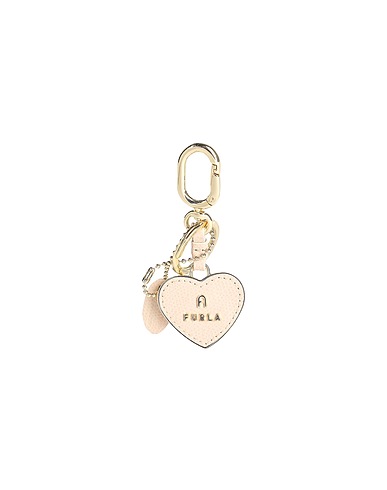 FURLA Key ring FURLA CAMELIA KEYRING HEART
 Light pink 60% Metal, 40% Leather