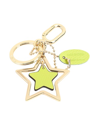 FURLA Portachiavi VENUS KEYRING STAR
 Verde lime 80% Metallo, 20% Pelle
