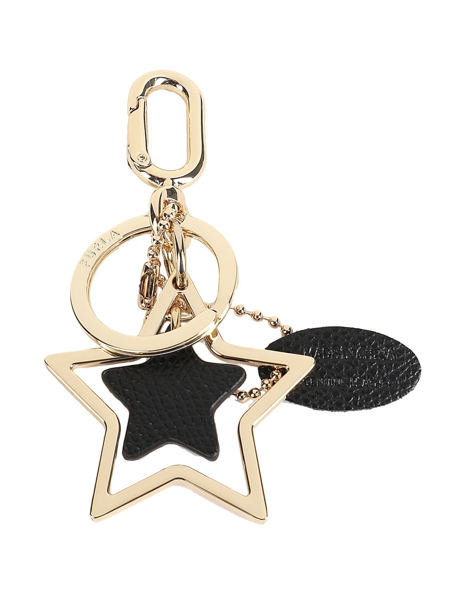 FURLA VENUS KEYRING ARCH | White Women's Key Ring | YOOX