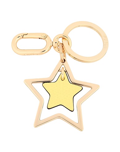 FURLA Key ring VENUS KEYRING STAR
 Pastel yellow 80% Metal, 20% Soft Leather