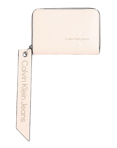 CALVIN KLEIN JEANS Brieftasche Hellrosa 100% Polyurethan