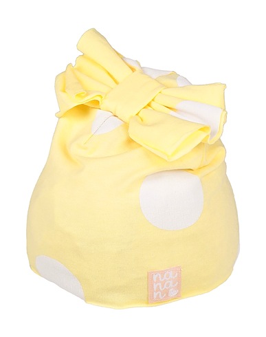 NANÁN Hat Yellow 95% Cotton, 5% Elastane