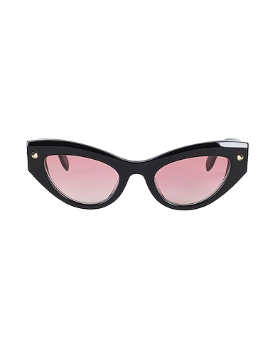 MCQUEEN Γυαλιά ηλίου AM0407S-005  Μαύρο Ανακυκλωμένο ασετάτ