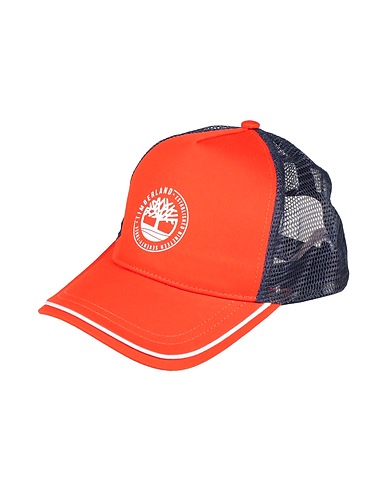 TIMBERLAND Cappello Rosso pomodoro 100% Cotone, Poliestere