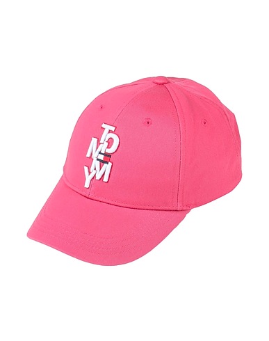 TOMMY HILFIGER Hat Fuchsia 100% Cotton