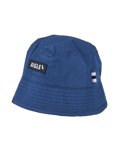 AIGLE Hat Navy blue 100% Polyester