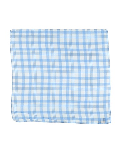 CC COLLECTION CORNELIANI Scarves and foulards Azure 70% Cotton, 30% Silk
